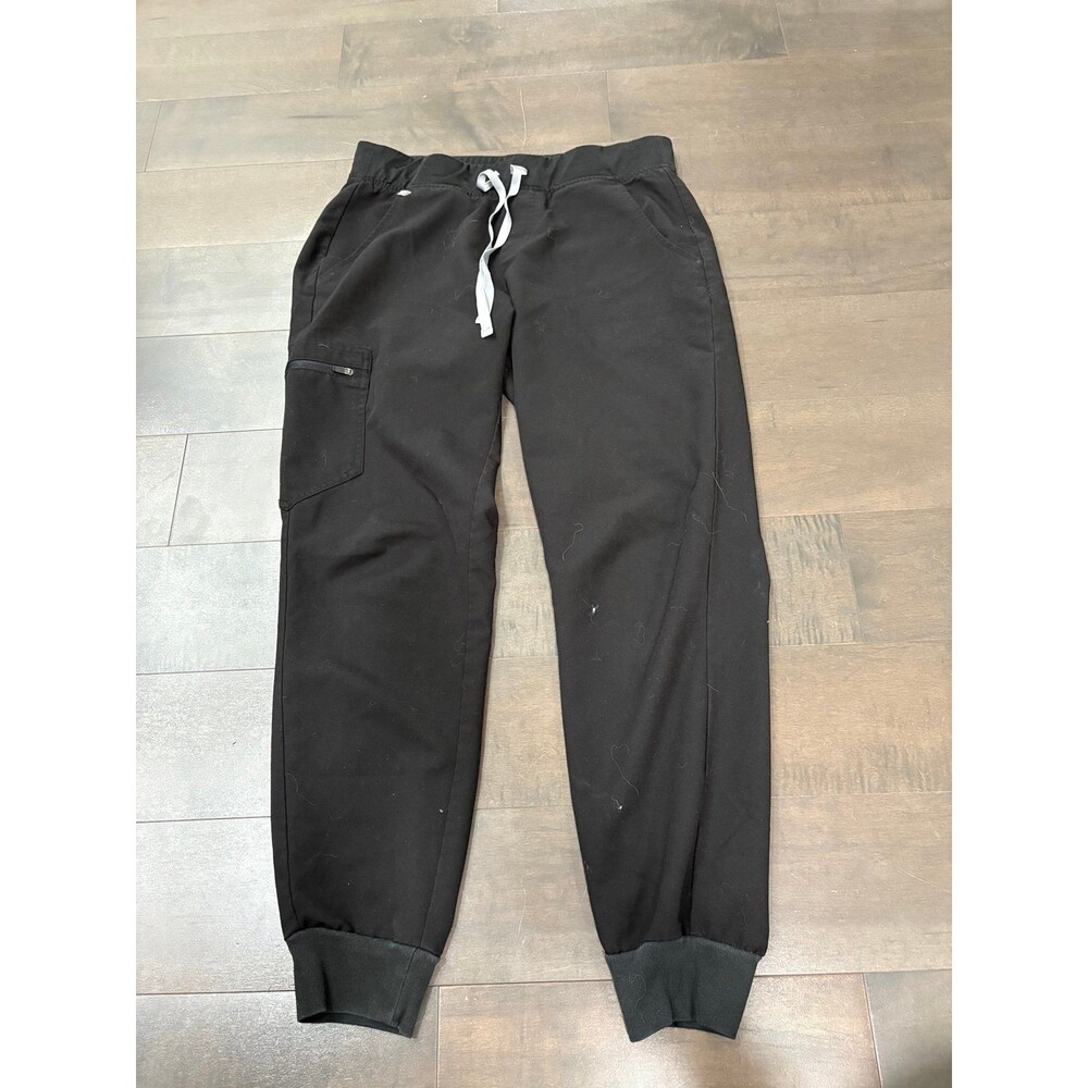 FIGS Technical Collection Black Scrub Pants
